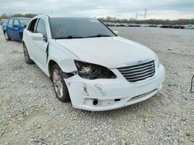 1C3CCBBB6CN330848 - 2012 CHRYSLER 200 TOURIN WHITE photo 1