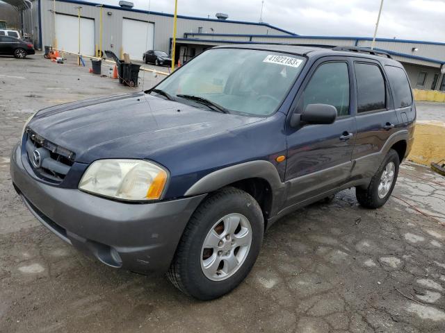 4F2CZ96134KM00202 - 2004 MAZDA TRIBUTE ES BLUE photo 1