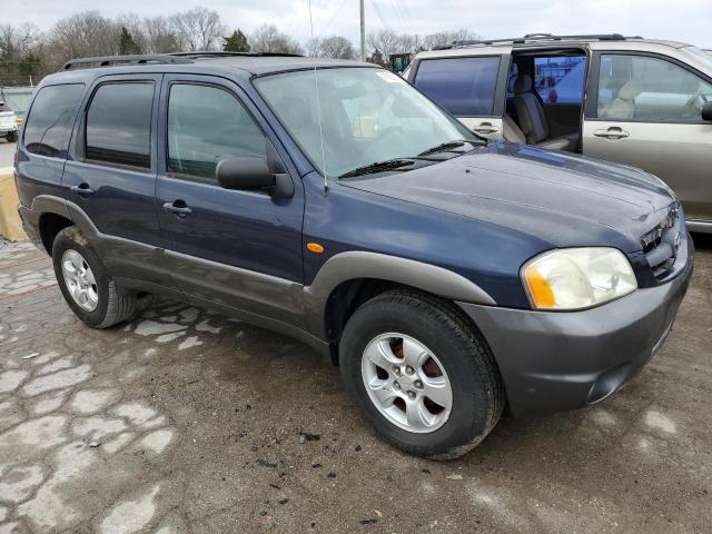 4F2CZ96134KM00202 - 2004 MAZDA TRIBUTE ES BLUE photo 4