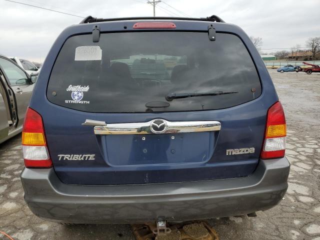4F2CZ96134KM00202 - 2004 MAZDA TRIBUTE ES 蓝色 照片 6