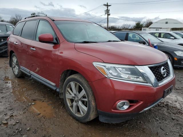 5N1AR2MM9DC666972 - 2013 NISSAN PATHFINDER RED photo 4