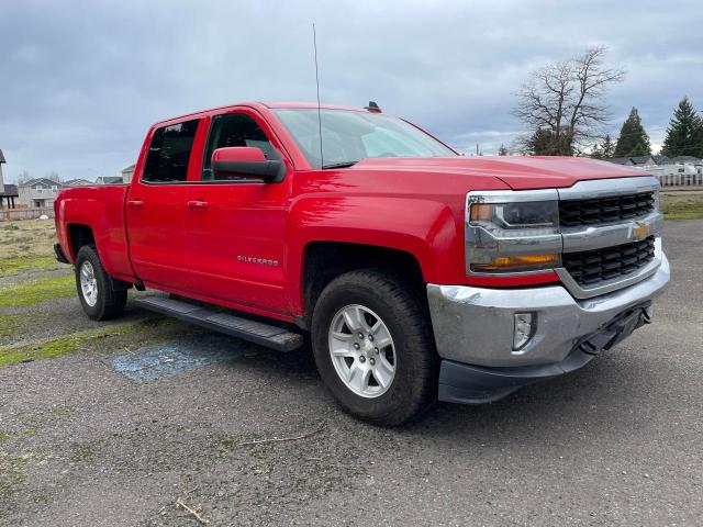 3GCUKREC8JG570229 - 2018 CHEVROLET SILVERADO RED photo 1