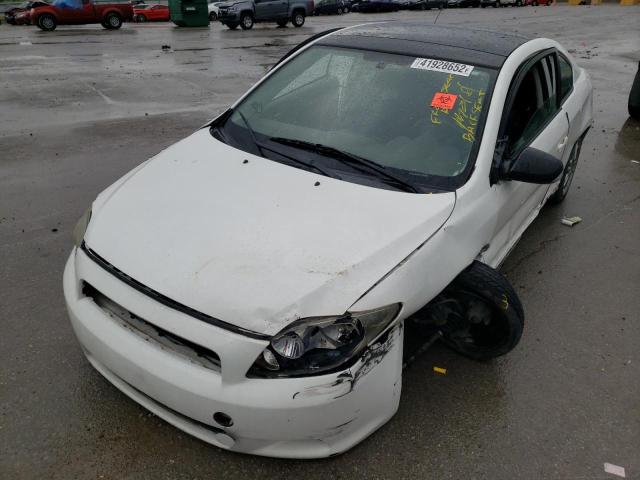 JTKDE167690276525 - 2009 TOYOTA SCION TC WHITE photo 2