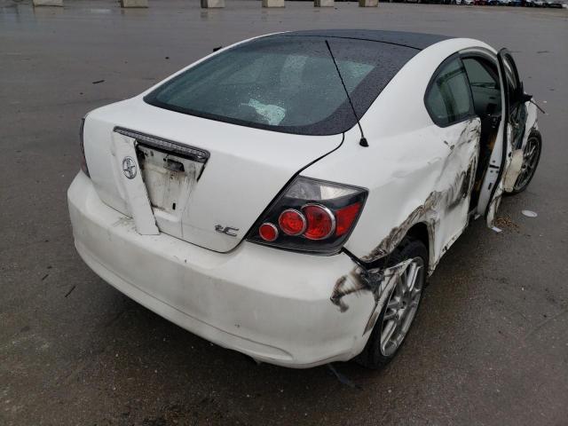 JTKDE167690276525 - 2009 TOYOTA SCION TC WHITE photo 4