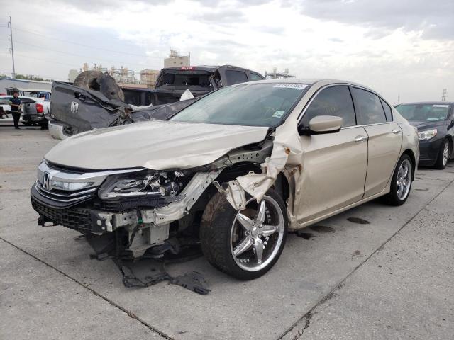 1HGCR2F34HA251921 - 2017 HONDA ACCORD LX TAN photo 9