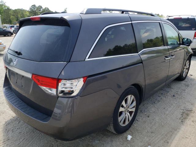 5FNRL5H69FB053701 - 2015 HONDA ODYSSEY EX GRAY photo 4