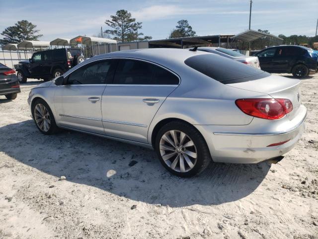 WVWHN7AN7AE546919 - 2010 VOLKSWAGEN CC LUXURY SILVER photo 2