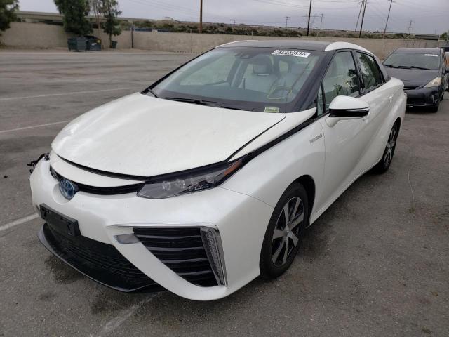 JTDBVRBD6LA007922 - 2020 TOYOTA MIRAI WHITE photo 2