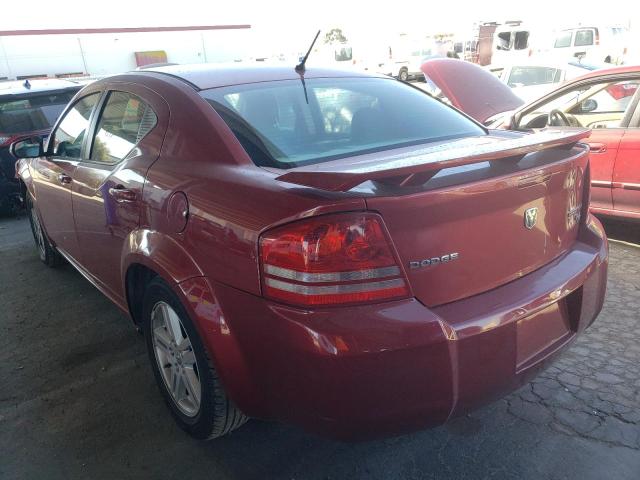 1B3CC5FB8AN181302 - 2010 DODGE AVENGER R/ RED photo 3