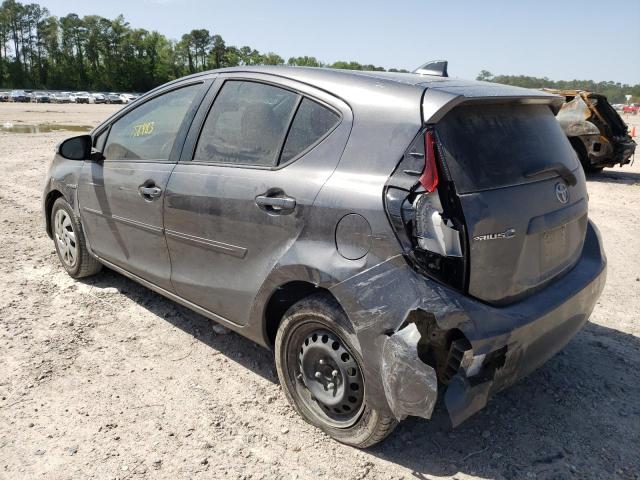 JTDKDTB34F1113006 - 2015 TOYOTA PRIUS C GRAY photo 3