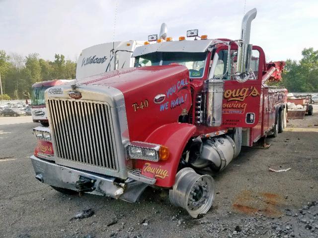 1NPFL4TX27N644462 - 2007 PETERBILT 378 RED photo 2