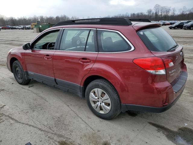 4S4BRCAC5D3221957 - 2013 SUBARU OUTBACK 2. BURGUNDY photo 2