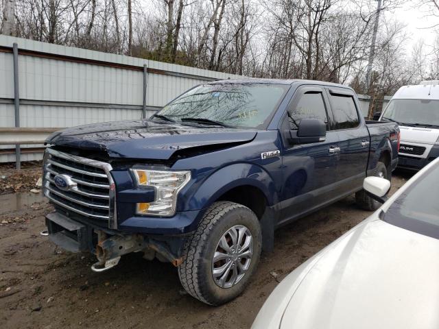 1FTEW1EP1GFA93991 - 2016 FORD F150 SUPER BLUE photo 1