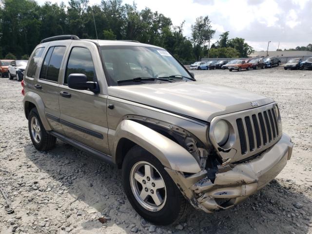 1J4GK38KX5W689480 - 2005 JEEP LIBERTY RE Qəhvəyi foto 1