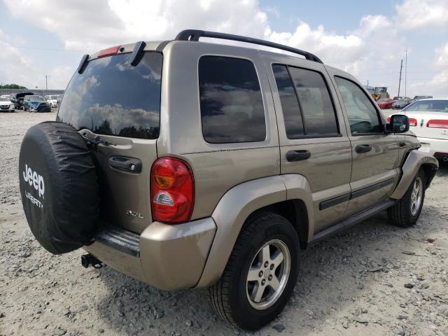 1J4GK38KX5W689480 - 2005 JEEP LIBERTY RE Qəhvəyi foto 4