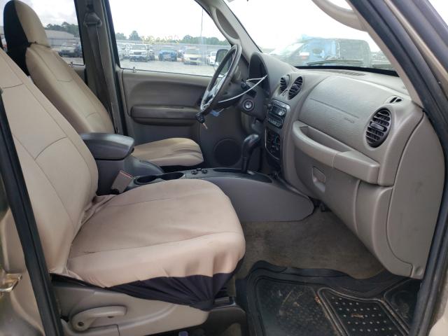 1J4GK38KX5W689480 - 2005 JEEP LIBERTY RE Qəhvəyi foto 5