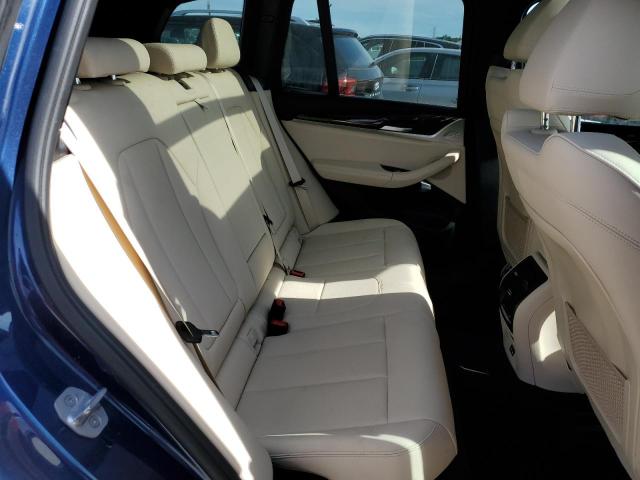 5UXTY3C09L9B39340 - 2020 BMW X3 SDRIVE3 BLUE photo 11