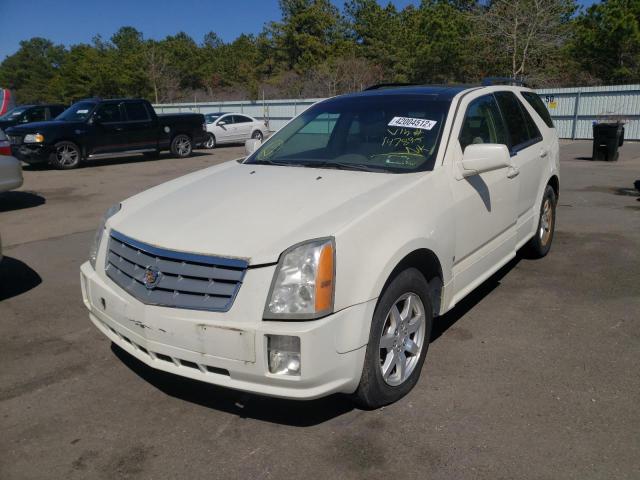 1GYEE637460147895 - 2006 CADILLAC SRX WHITE photo 2