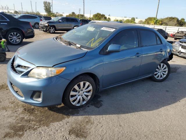 5YFBU4EE2CP006191 - 2012 TOYOTA COROLLA BA 蓝色 照片 1