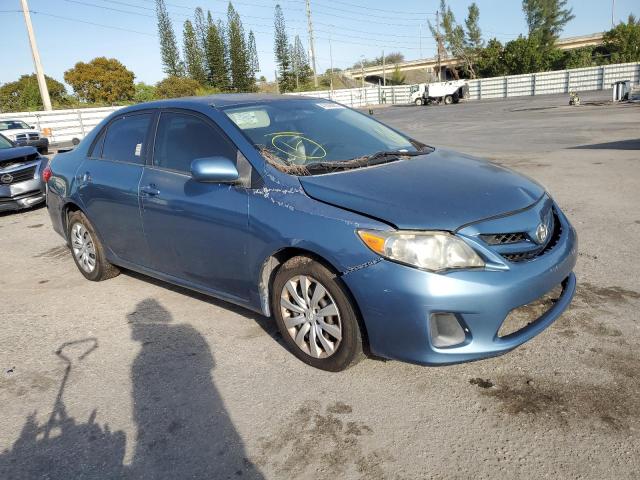 5YFBU4EE2CP006191 - 2012 TOYOTA COROLLA BA 蓝色 照片 4