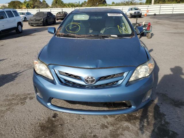 5YFBU4EE2CP006191 - 2012 TOYOTA COROLLA BA 蓝色 照片 5