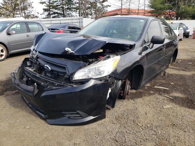 4S3BNAA6XG3047824 - 2016 SUBARU LEGACY 2.5 BLACK photo 2