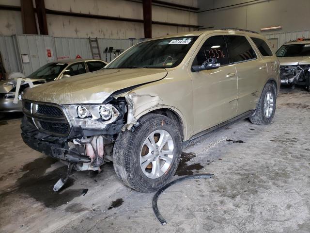 1C4RDJDG6CC151887 - 2012 DODGE DURANGO CR GOLD photo 2