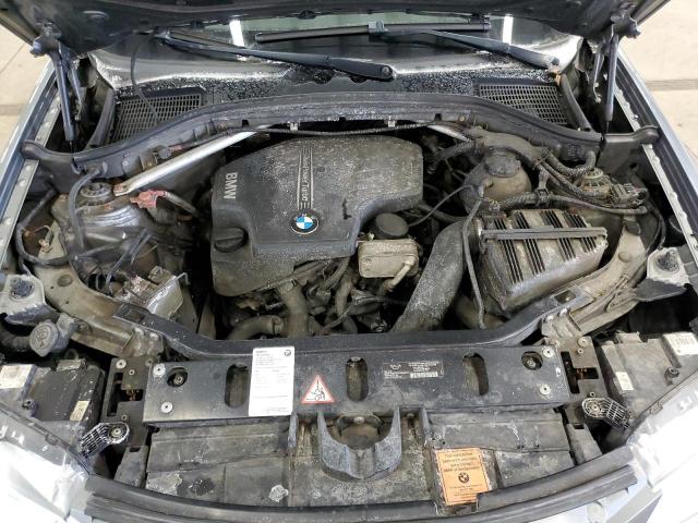 5UXWX9C59D0A30218 - 2013 BMW X3 XDRIVE2 GRAY photo 12