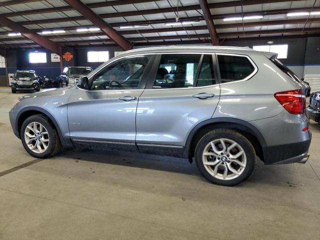 5UXWX9C59D0A30218 - 2013 BMW X3 XDRIVE2 GRAY photo 2