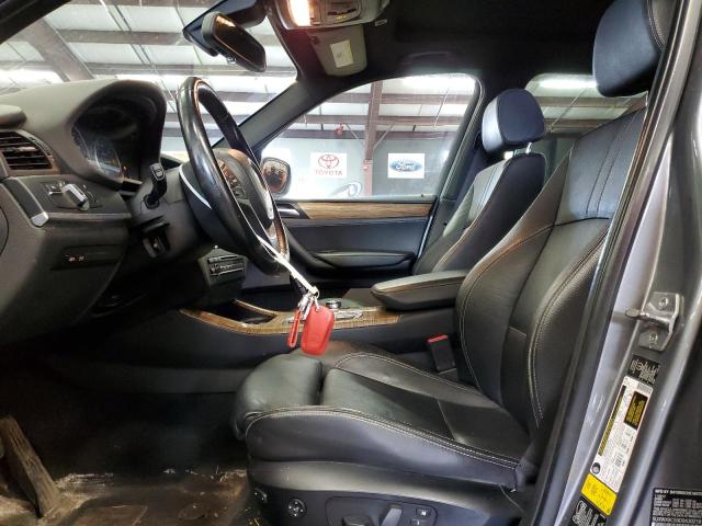5UXWX9C59D0A30218 - 2013 BMW X3 XDRIVE2 GRAY photo 7