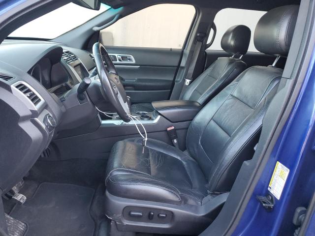 1FM5K7D94DGA74144 - 2013 FORD EXPLORER X BLUE photo 7