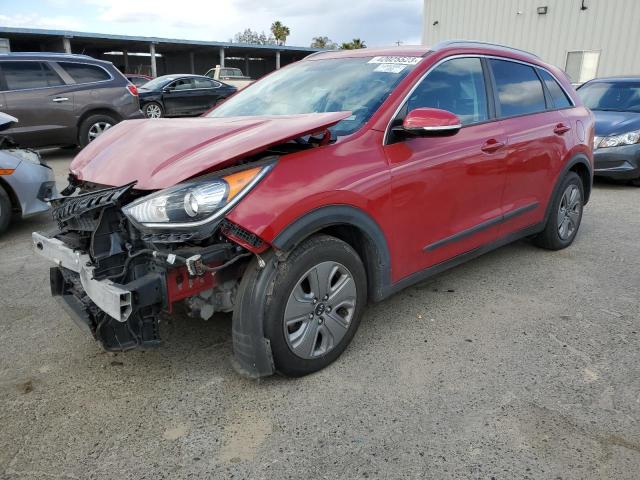 KNDCC3LC4H5036848 - 2017 KIA NIRO EX RED photo 1