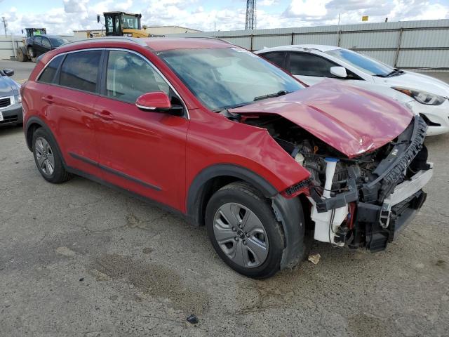 KNDCC3LC4H5036848 - 2017 KIA NIRO EX RED photo 4