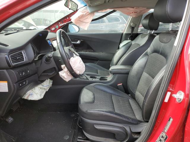 KNDCC3LC4H5036848 - 2017 KIA NIRO EX RED photo 7