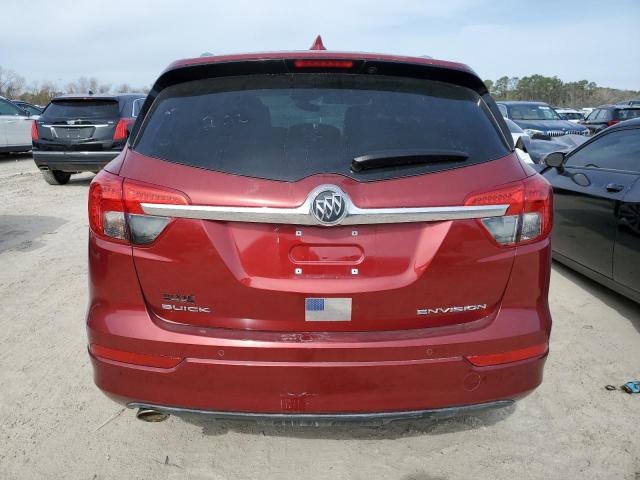 LRBFXBSAXHD178816 - 2017 BUICK ENVISION E Բորդո լուսանկար 6