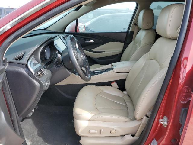 LRBFXBSAXHD178816 - 2017 BUICK ENVISION E Բորդո լուսանկար 7