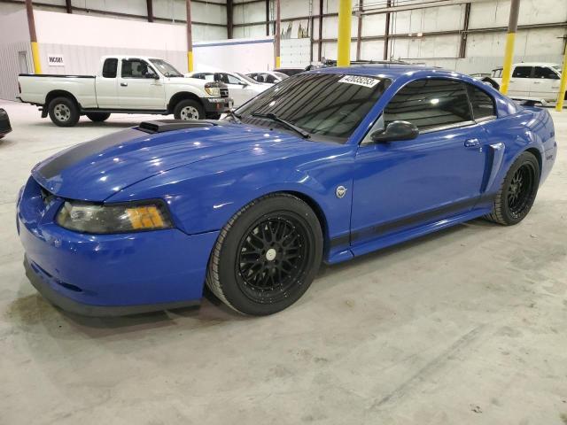 1FAFP42R04F131172 - 2004 FORD MUSTANG MA BLUE photo 1