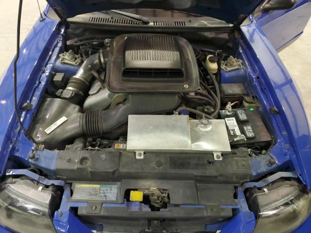 1FAFP42R04F131172 - 2004 FORD MUSTANG MA BLUE photo 11