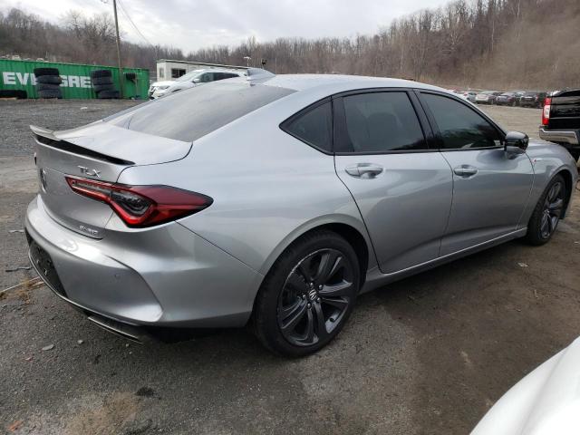 19UUB6F54MA004491 - 2021 ACURA TLX TECH A SILVER photo 3