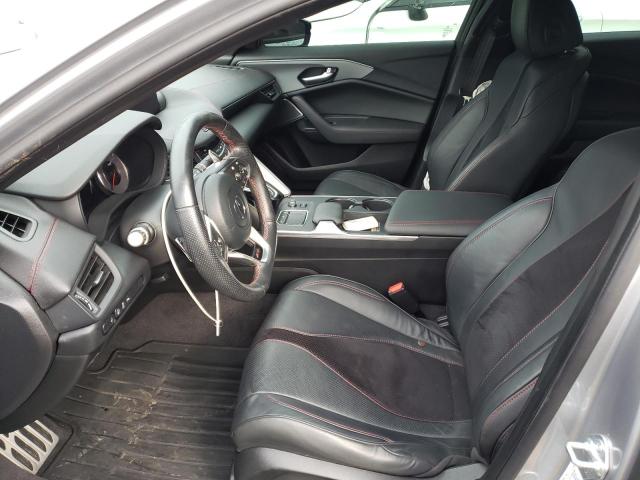 19UUB6F54MA004491 - 2021 ACURA TLX TECH A SILVER photo 7