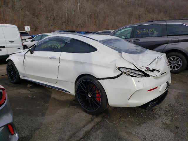 WDDWJ8HB9KF893450 - 2019 MERCEDES-BENZ C 63 AMG-S WHITE photo 2