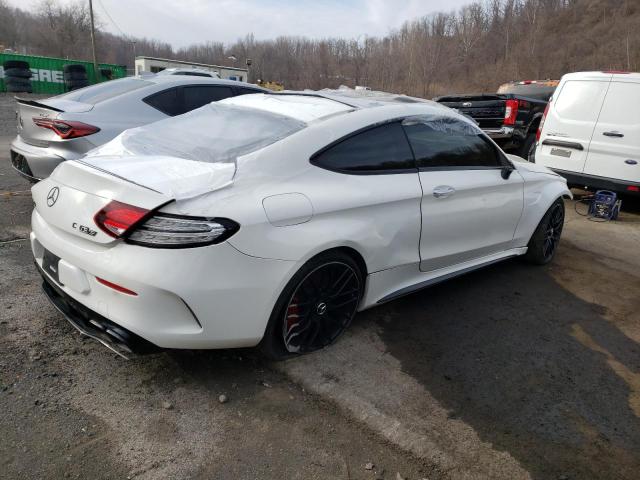 WDDWJ8HB9KF893450 - 2019 MERCEDES-BENZ C 63 AMG-S WHITE photo 3