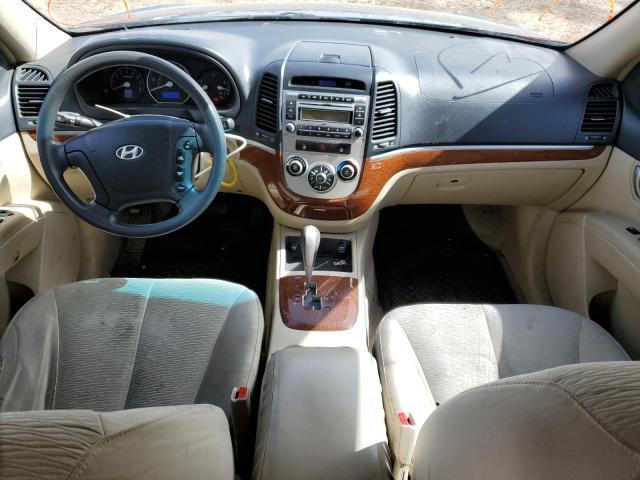 5NMSG13D67H006839 - 2007 HYUNDAI SANTA FE G BLUE photo 8