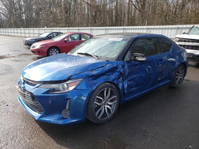 JTKJF5C70FJ004571 - 2015 TOYOTA SCION TC 蓝色 照片 1
