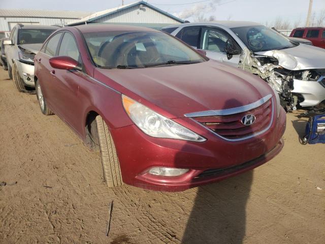 5NPEB4ACXDH542327 - 2013 HYUNDAI SONATA GLS MAROON photo 1