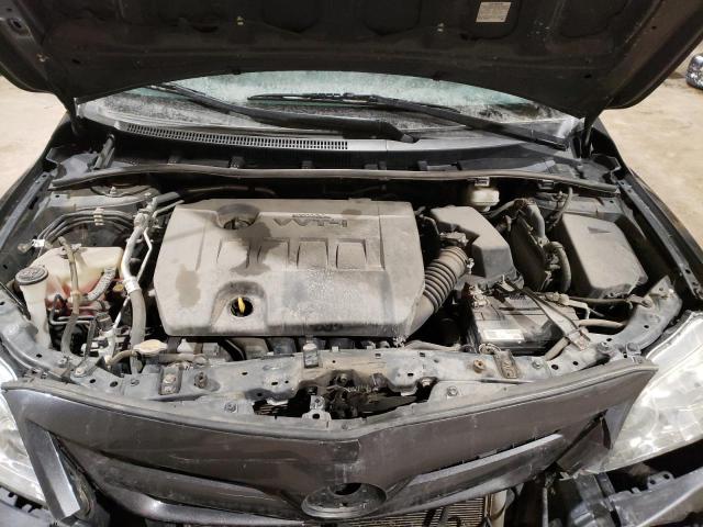 2T1BU4EE1DC024053 - 2013 TOYOTA COROLLA BA GRAY photo 11