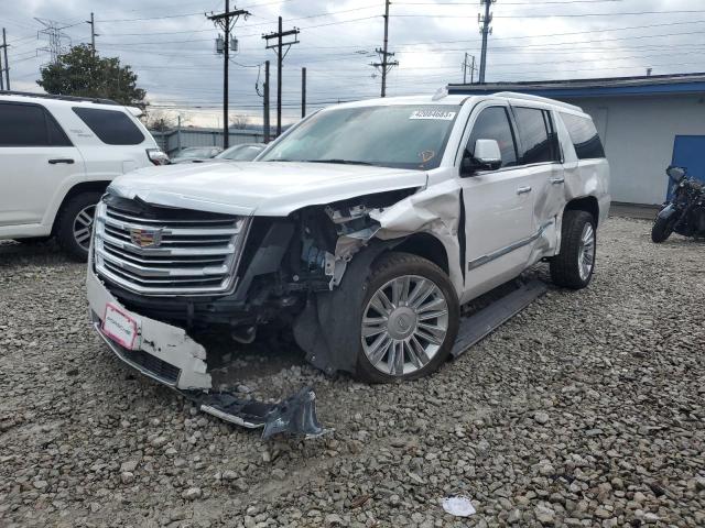 1GYS3KKJ2LR162093 - 2020 CADILLAC ESCALADE E WHITE photo 1