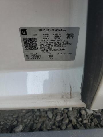 1GYS3KKJ2LR162093 - 2020 CADILLAC ESCALADE E თეთრი ფოტო 13