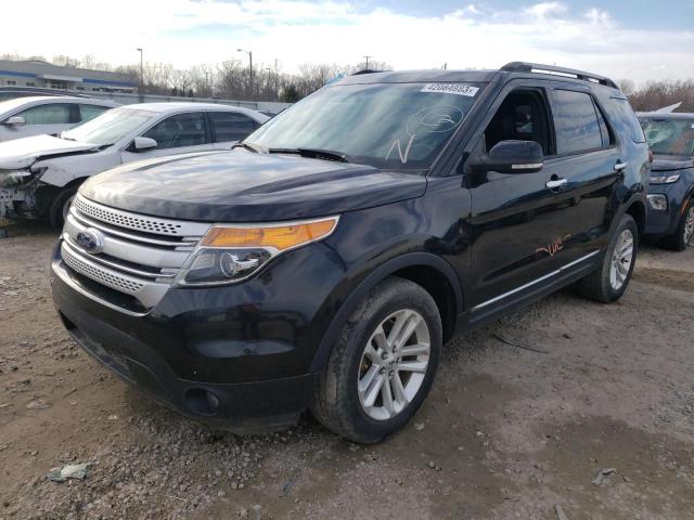 1FM5K8D80EGC50427 - 2014 FORD EXPLORER X BLACK photo 1