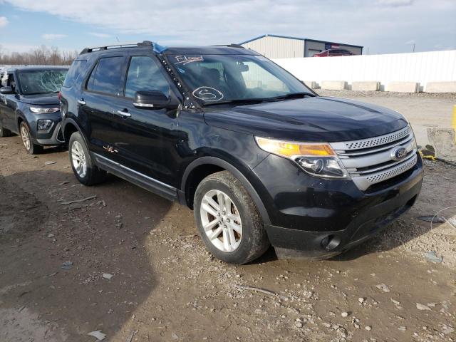 1FM5K8D80EGC50427 - 2014 FORD EXPLORER X BLACK photo 4